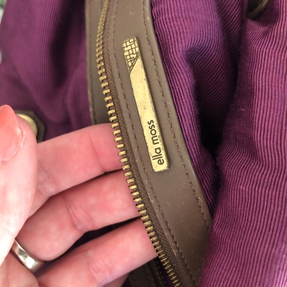 Leather large Ella Moss hobo bag - Picture 3 of 5